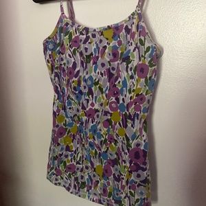 Multi colored tank top